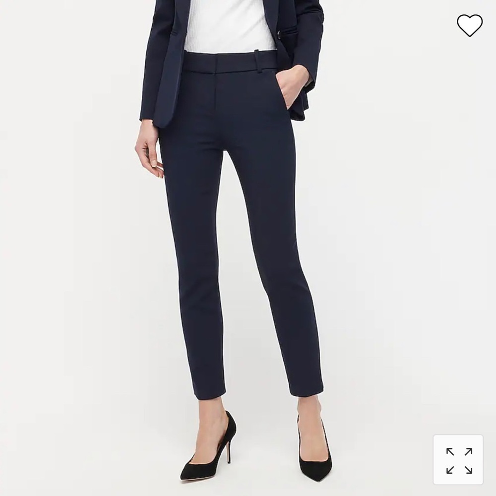 Petite Cameron slim crop pant
